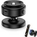 Magnetic Phone Holder for Car, Strong Vacuum Suction Cup, 360 Rotation, Universal Phone Mount for Windshield/Dashboard/Glass/Mirror, Hands-Free Car Accessories, Compatible with iPhone Android (Black)