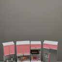 Doll Kitchen Playset for Kids, My Modern Mini Kitchen House Furniture Pretend Play Toy Accessories Set with Realistic Lights & Sounds for Toddlers, Girls (4-in-1)