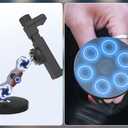 Magnetic Phone Mount Holder, 360 Adjustable Magnetic Phone Suction Cup Mount. Attaches to All Metal Surface Gym/Car/POV/VLOG Hands-Free Shooting for iPhone16/15/14/13 and All Phones