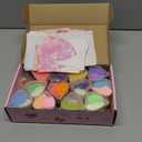 Valentine's Day Gifts for Kids-24 Sets of Slime and 9 Valentine Card, Class Valentine Gifts, Kids Valentines Gifts for School, Slime Party Favors with Gift Cards, Valentine Gifts for Kids