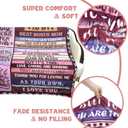 Gifts for Bonus Mom from Daughter, Bonus Moms Blanket Birthday Gifts from Son Mothers Day Christmas Bday Presents for Mother in Law Step Mom Stepmom 50" X 60"