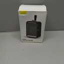 Portable Space Heater, 800W/500W Energy Efficient Desk Heater for Indoor Use, PTC Fast Heating Ceramic Desktop Heater for Home Bedroom Office Desk (Black)