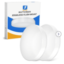 WATTCREEK LED Ceiling Light - 24W Flush Mount Ceiling Light - 12 inch 5 Color Temperatures Adjustable Round Ceiling Light Fixture for Hallway, Kitchen, Bathroom, Living Room by ETL (1 pack)