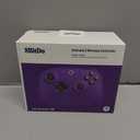 8BitDo Ultimate 2 Wireless Controller for Windows PC, Apple, Steam & Android, Gaming Controller with TMR Joysticks, Hall/Tactile Triggers, Motion Control, RGB Fire Ring, 1000Hz Polling Rate, Purple