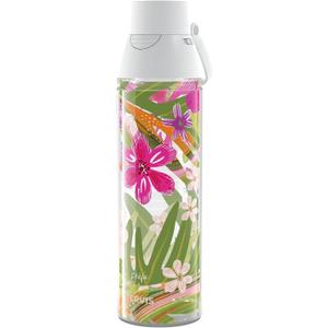 Tervis Etta Vee Garden Glory Made in USA Double Walled Insulated Tumbler Travel Cup Keeps Drinks Cold & Hot, 24oz Venture Lite Water Bottle, Classic