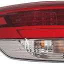 ACK For Toyota Highlander/Hybrid 18-19 Tail Light Outer Clear Lens Driver Side CAPA | DOT Certified 81560-0E161 | TO2804143C