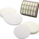 LLHome Replacement Vacuum Filter for Shark Navigator Professional Upright NV60, NV60 26, NV70, NV70 26, NV71, NV80, NV80 26, NVC80C, NV90,NV90 26, NV95, UV420 Vacuums. Part # XFF80 & XHF80