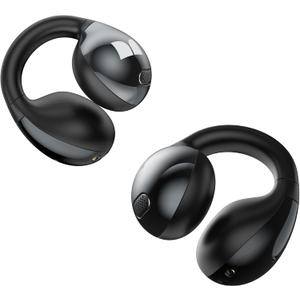 Monster Open Ear AC600 Headphones, Bluetooth 5.4 Wireless Earbuds with HiFi Stereo, Clip-On Earbuds with ENC Clear Call, 21H Playtime, IPX6 Waterproof Wireless Headphones for Outdoor Exercise,Black