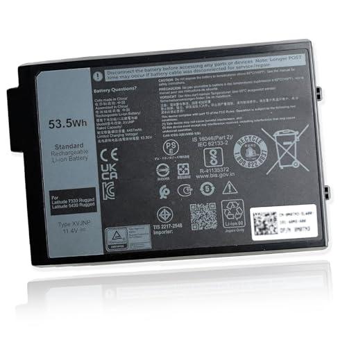 Mobik 53.5Wh XVJNP 0M0TN3 Laptop Battery Replacement for Dell Latitude 5430 7330 Rugged Latitude Series P148G P148G001 P149G P149G001 6JRCP 06JRCP M0TN3 KD1CT 451-BCWQ 11.4V 4457mAh