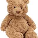 10" Bear Stuffed Animals Toy, Cute Brown Bear Plush Soft Bear Plushies Pillow Gifts for Kids Girlfriend Birthday Christmas Mother's Day