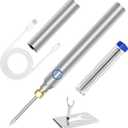 Cordless Soldering Iron Kit, ELMCONFIG 1100mAh USB Wireless Electric Soldering Gun Pen, Portable and Rechargeable for Home Appliance Repair, Electronic Components, DIY