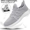 Feethit Mens Slip On Running Shoes Breathable Lightweight Comfortable Fashion Non Slip Sneakers for Men, Size 45
