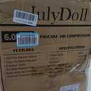 6 Gallon Pancake Air Compressor, 2.0 HP, Max 150 PSI, Oil-Free Motor