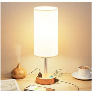 Touch Control Cordlss Table Lamp, USBC Rechargeable Lamp with Stepless Dimming, 4000mAh Battery Operated Vintage Bedside Lamp for Bedroom, Living Room, Night Light & Emergency Lighting, Brass, 1 Pack