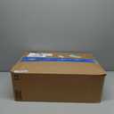 Orthopedic Dog Bed Large Sized Dog with Pillow 36''X24'', Waterproof Soft Comfortable Egg Crate Foam Pet Crate Beds Mat with Removable Washable Cover and Non-Slip Bottom, Grey