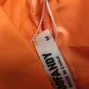 COOFANDY Orange Rain Coats for Men Lightweight Packable Rain Jcket with Hood Trench Raincoats Windbreaker Medium