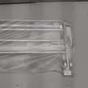 24 Inch Towel Racks for Bathroom Wall Mounted, Foldable Towel Rack with Shelf, Towel Storage Organizer with Movable 5 Hooks for Bathroom Lavatory, Silver