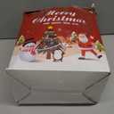 7 X 7.6 FT Christmas Inflatables Santa Clause Riding Bear with Shaking Head and Music, Outdoor Decorations Blow Up Yard Decor with LED Lights for Xmas Holiday Party Indoor Garden Lawn Dcor