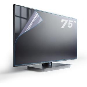 75 Inch Anti-Glare TV Screen Protector with Blue Light Filter, Matte Finish for Reducing Glare, Controlling Reflections, and Enhancing TV Viewing Comfort 75 inch TV Screen Protector (75 INCH 1645)