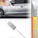 6 x ESEWALAS Car Paint Pen,Car Paint Repair,Car Repair Scratch Remover,Touch Up Paint for Cars,Car Accessories Car Scratch Repair Paint Pen,Car Touch Up Paint Pen for Car Deep Scratches (Silver)