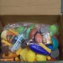 Play Food Sets,143Pcs Play Kitchen Accessories,Toy Food for Toddler, Fake Food Toys with Storage Bag, Pretend Food for Kids , Toy Kitchen Accessories for Boys Girls, Daycare Educational Toy