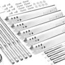Hisencn Grill Replacement Parts for Charbroil Performance 463347519, 463347518 463377017, 463361017, 304 Stainless Steel Grill Parts for Char-Broil 463275517, 463376117, 463377117, 463376018P2