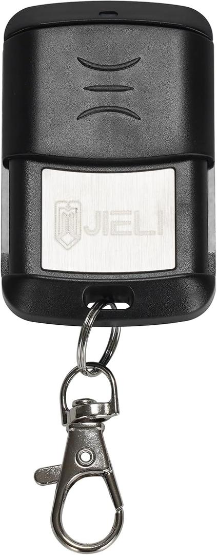 JIELI Remote Control for Chain Driven Sliding Gate Opener Wireless Remote Transmitter (1x Backup Key) Only Suitable for JIELI Gate Opener
