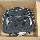 BEBE Women's Leena-Wheeled Under The Seat Carry On Bag, Black, One Size