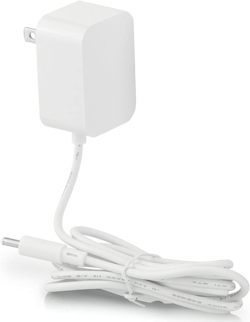 LEFXMOPHY Power Cord Replacement for Hatch Baby Rest Sound Machine Night Light, Barrel Style 5V 1A White AC Supply Adapter Cable 5ft