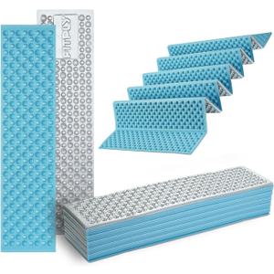 Ultralight Foam Sleeping Pad, Waterproof Closed Cell Foam Pad for Superior Insulation, Folding Sleeping Mat for Compact Storage, Unfolded dimensions are 70.8 x 23.6 x 0.36 inches, folded dimensions are 23.6 x 5.6 x 4.9 inches.