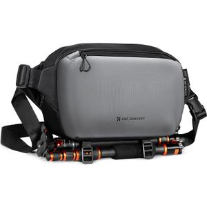 K&F Concept 2 in 1 Sling Bag Everyday Shoulder Bag & Multifunction Photography Crossbody Camera DSLR Backpack Portable Bag 