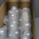 200 Pcs Quick Link Pearl Ball Garland with 3 x 16.4ft Pearl Bead Garland, 2.2 Inch