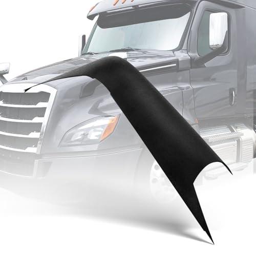 YUANJUFITT Black Door Mirror Arm Cover for Freightliner Cascadia 2018-2024 New Cascadia Semi Trucks Accessories Driver (Left side) 2278606508, 2278606509