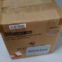 [500 COUNT]Harvest Pack 7 inch Compostable Small Paper Plates, Round Disposable Heavy-Duty Dessert Plates, Natural Bagasse Biodegradable Small Cake Plate Bulk, From Eco-Friendly Sugarcane Plant Fibers