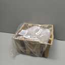 Niteangel Super-Silent Hamster Exercise Wheels: - Quiet Spinner Hamster Running Wheels with Adjustable Stand for Hamsters Gerbils Mice Or Other Small Animals (S, Transparent)