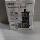 Cold Press Juicer, 5.8" Wide Feed Chute Juice Extractor Machine with 400W, High Juice Yield, Slow Masticating Juicer for Whole Vegetables & Fruits, Light Grey