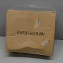 Amber Home 20 Pack Solid Wood Suit Coat Hangers, Smooth Walnut Finish Wooden Dress Hangers with Non Slip Pant Bar, Clothes Hangers with 360 Swivel Hook & Notches for Jacket, Pant, Shirt (Walnut, 20)