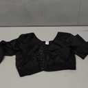 FeelinGirl Arm Compression Sleeve Women Upper Arm Shaper Post Surgery Front Closure Shapewear Bra (X-Large, Black)