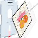 KCT Nano-Texture Glass Screen Protector Compatible with Samsung Galaxy Tab S10 Ultra /S9 Ultra / S8 Ultra 14.6 Inch,Touch Like Silk, Auto-Alignment Tool, Matte Tempered Glass