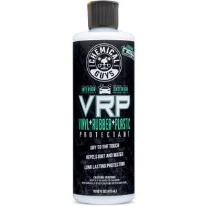 2 x Chemical Guys VRP Vinyl, Rubber and Plastic Protectant, Super Shine Dressing for Tires, Trim and More, Safe for Cars, Trucks, SUVs, & More (16 Fl oz) - New Car Scent