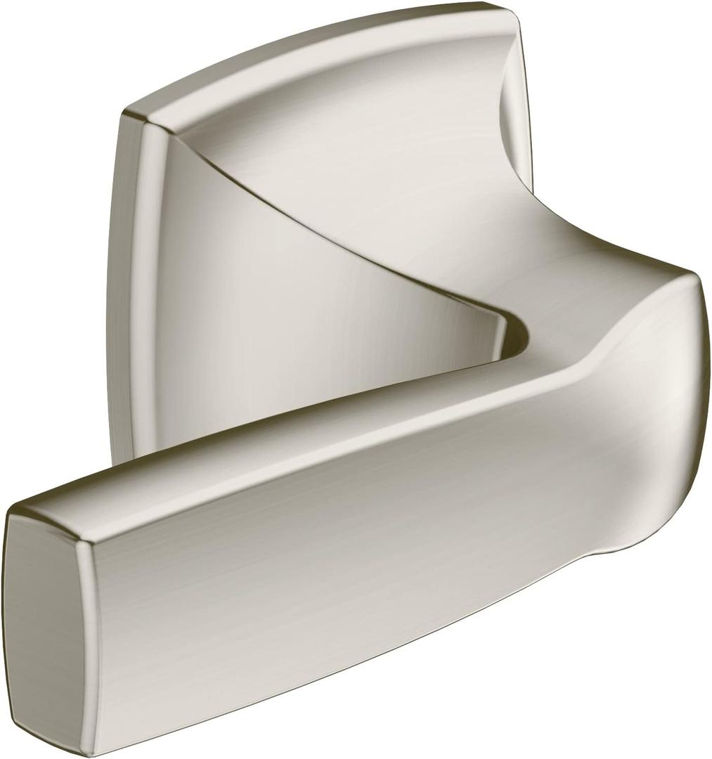 Moen Voss Brushed Nickel 2.97" Decorative Metal Toilet Tank Flush Lever, YB5101BN