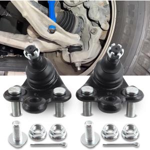K500069 K500070 Front Lower Ball Joints Kit Compatible with Honda Civic 2006-2011 Acura CSX 2006-2011 Suspension Ball Joint Kit Ball Joints Lower