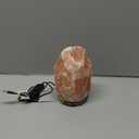 WBM Salt Lamp - USB Himalayan Salt Lamp with Touch Dimmer Control, Natural Pink Crystal, 5-7 lbs, Wooden Base, LED Bulb, Room Decor, Home Decor, Relaxation, Ambiance, Gift