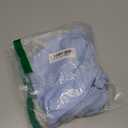 Two Piece Skirt Set for Women Summer Asymmetrical Mesh Strapless Tube Tops Mini Skirt Set Going Out Outfits (Small, Solid Light Blue)