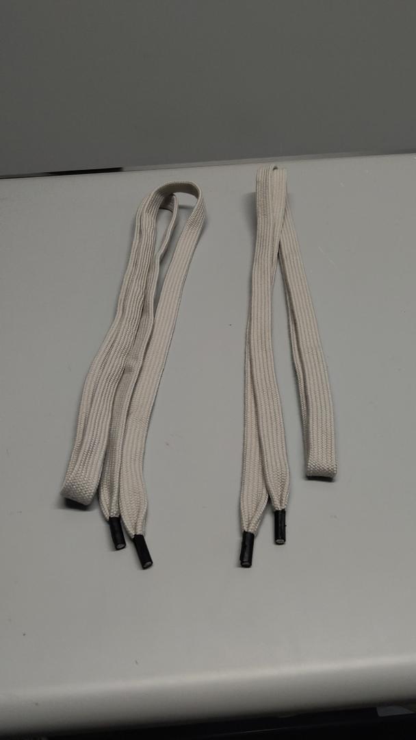 2 Pack 5Ft" Gray Hoodie Drawstrings