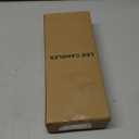 GenSwin Flameless Red Taper Candles Flickering with 10-Key Remote, Battery Operated Led Warm 3D Wick Light Window Candles Real Wax Pack of 6, Christmas Home Wedding Decor(0.78 X 9.64 Inch)