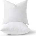 MIULEE 24x24 Pillow Inserts,Down Alternative Pack of 2 Euro Decorative Throw Pillows for Sofa Couch Bed, Ultra Soft Fluffy Bed Sleeping Form