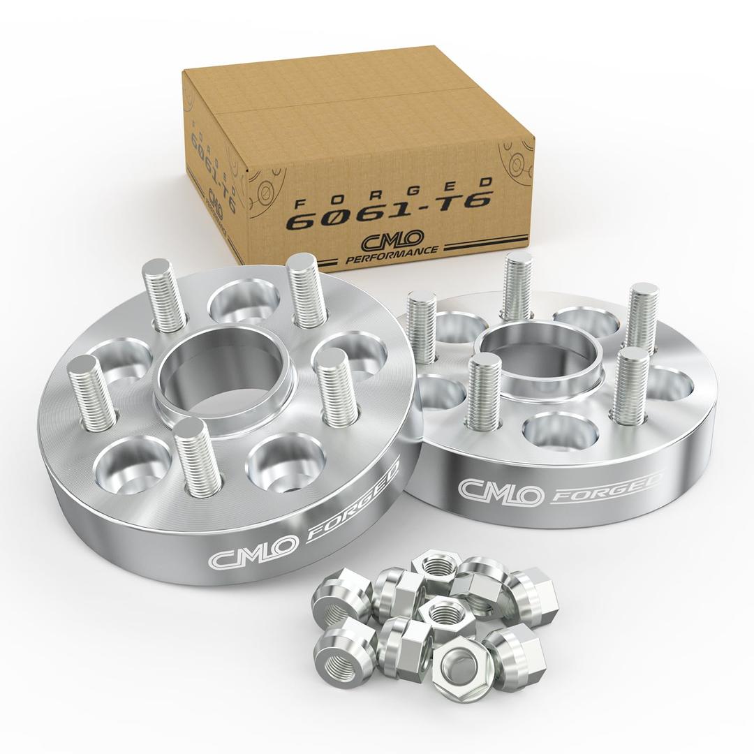 Customadeonly 5x100 Forged Hubcentric Wheel Spacers 32mm (2pcs) – Compatible for Subaru BRZ, Impreza, Forester, WRX, XV, Crosstrek, Outback, Legacy, Baja, Toyota GR86, 86, FR-S (56.1mm, M12x1.25)