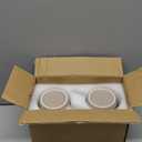 16 OZ Speckled Large Coffee Mugs Set of 2, Tall Ceramic Tea Cups with Handle, Big Beer Bulk Cup for Porcelain Cup or Mug Lovers DIY Gifts, Black