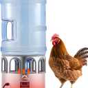 Heated Chicken Waterer 5 Gallon, Heated Poultry Waterer, for Chicken Duck and Chicken Coop